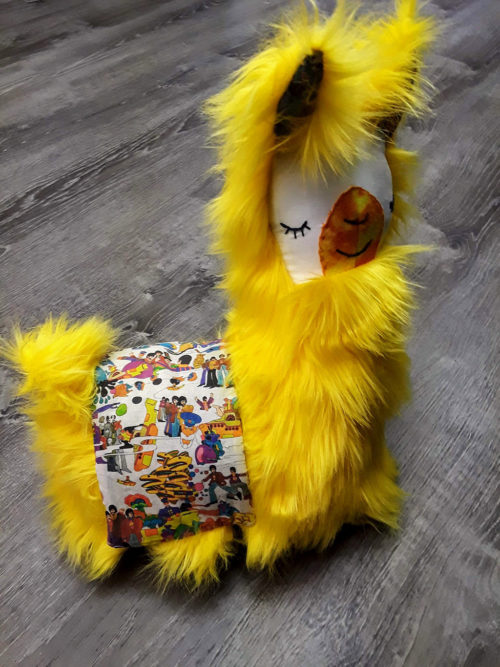 Yellow Submarine Mama/Papa Llama