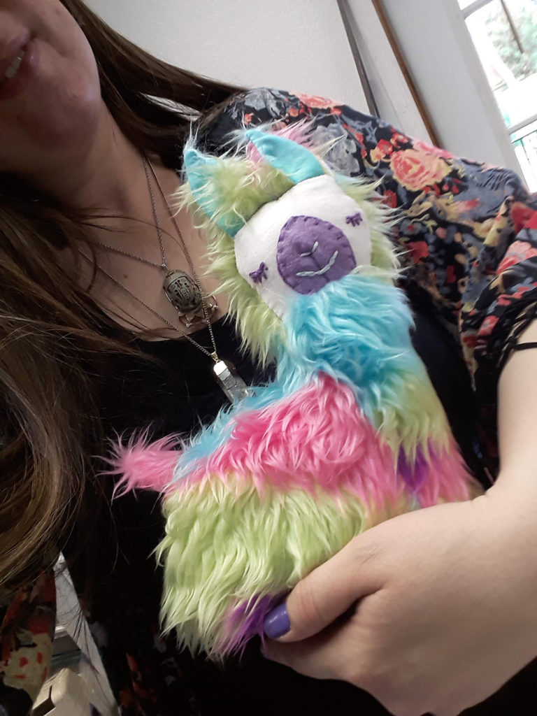 Baby Llama with Accessory - Image 2